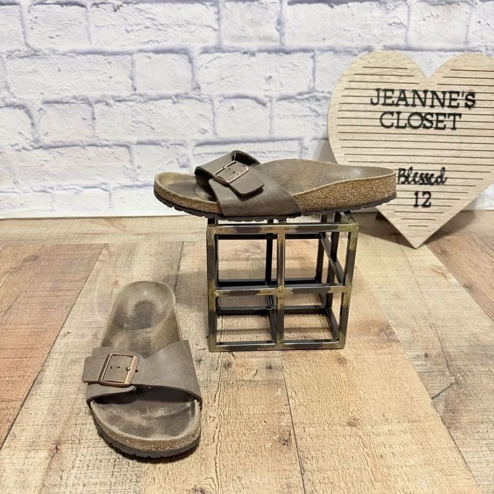 Birkenstock Madrid Mocha size 39 narrow